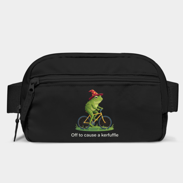 Off to cause a kerfuffle - Frog Rider Gift by ArtistTee ⭐⭐⭐⭐⭐