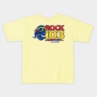 Rock 103 - Walrus Head Kids T-Shirt