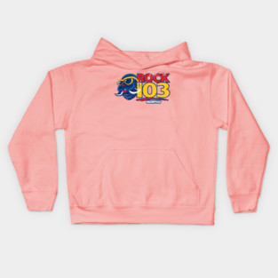 Rock 103 - Walrus Head Kids Hoodie