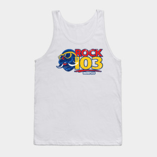 Rock 103 - Walrus Head Tank Top