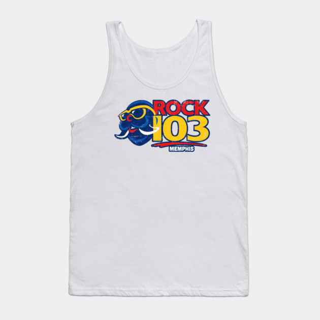 Rock 103 - Walrus Head Tank Top by rt-shirts