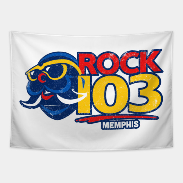 Rock 103 - Walrus Head Tapestry by rt-shirts