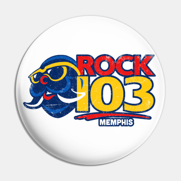 Rock 103 - Walrus Head Pin by rt-shirts