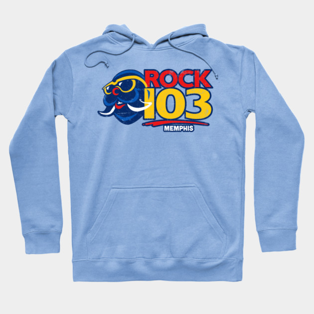 Rock 103 - Walrus Head Hoodie by rt-shirts