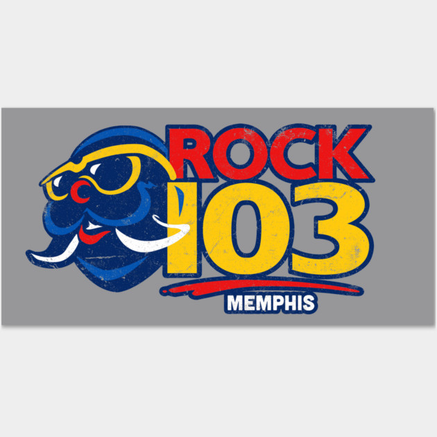 Rock 103 - Walrus Head Wall Art by rt-shirts