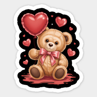 happy valentines day women Girlfriends cute valentine Sticker