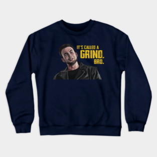 Scott Pilgrim VS The World: It's called a GRIND, Bro. Crewneck Sweatshirt