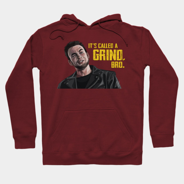 Scott Pilgrim VS The World: It's called a GRIND, Bro. Hoodie by 51Deesigns