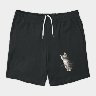 Heartbeat Cat Shorts