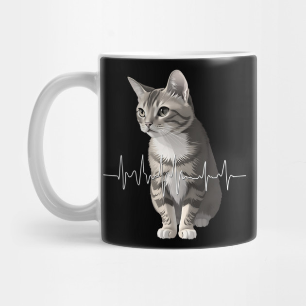 Heartbeat Cat by Pixel Threads 
