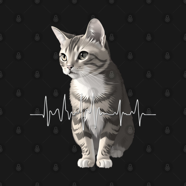 Heartbeat Cat by Pixel Threads 