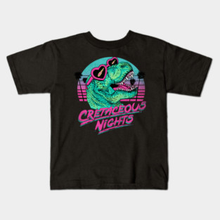 Cretaceous Nights Kids T-Shirt