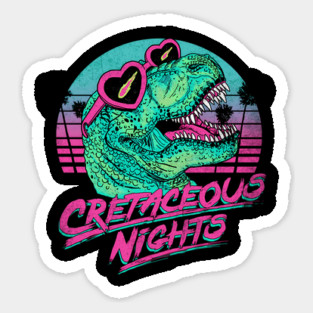 Cretaceous Nights Sticker