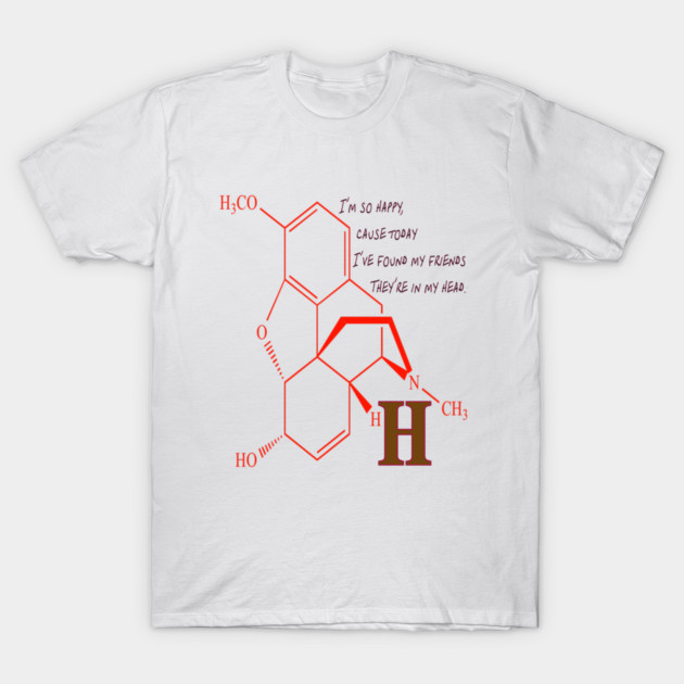 Kurt Cobain Heroin T-Shirt by Badsy