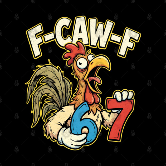 F-CAW-F 67 by Creatifly Graphic Tees
