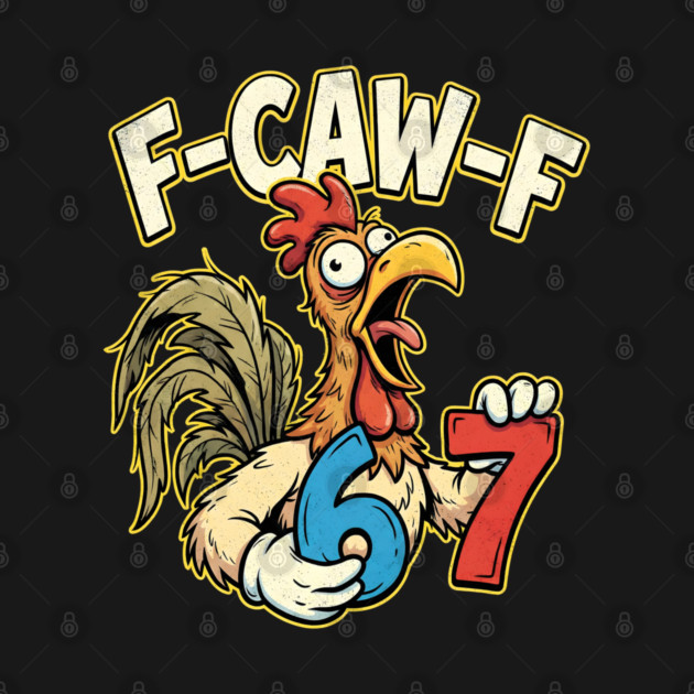 F-CAW-F 67 by Creatifly Graphic Tees