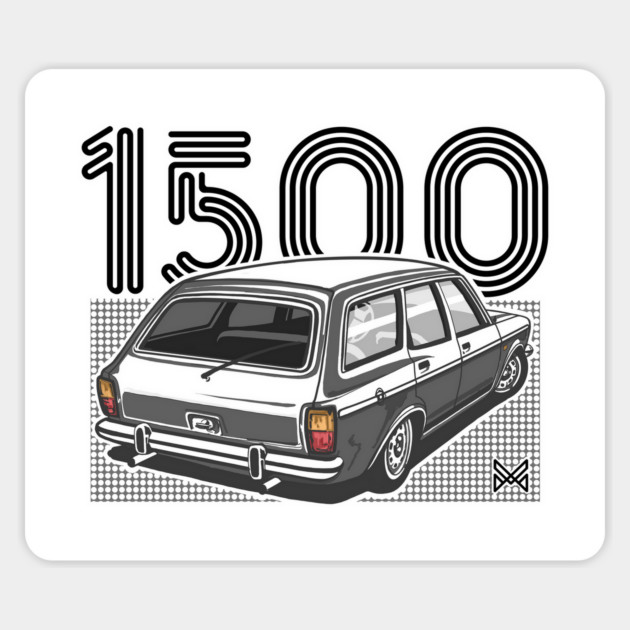 dodge 1500 chysler  vintage Magnet by monsalveautos