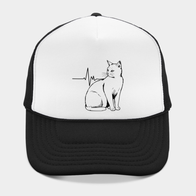 Heartbeat Cat by Pixel Threads 