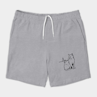Heartbeat Cat Shorts