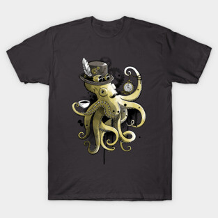 Steampunk octopus T-Shirt