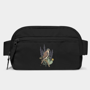 American Kestrel Desert Sage Vintage Art Bag