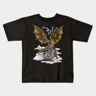 Steampunk Dragon Kids T-Shirt
