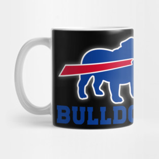 Buffalo Bills English Bulldog Mug