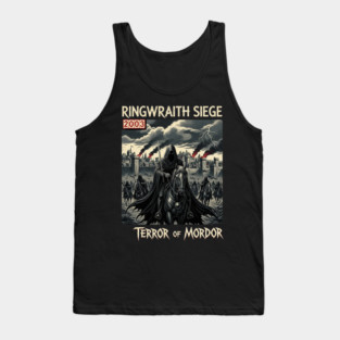 Ringwraith Siege Terror of Mordor Tank Top