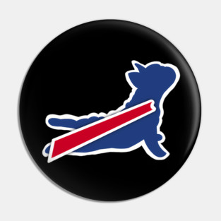 Buffalo Bills Frenchie Pin