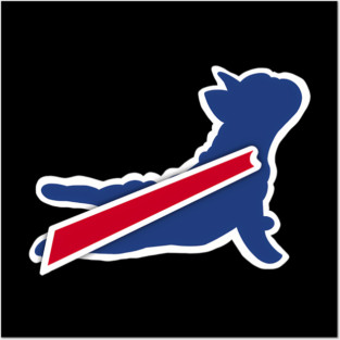 Buffalo Bills Frenchie Posters and Art