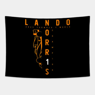 Lando Norris World Champion, 2025 Lando Norris Formula 1, F1 Lando Norris Tapestry