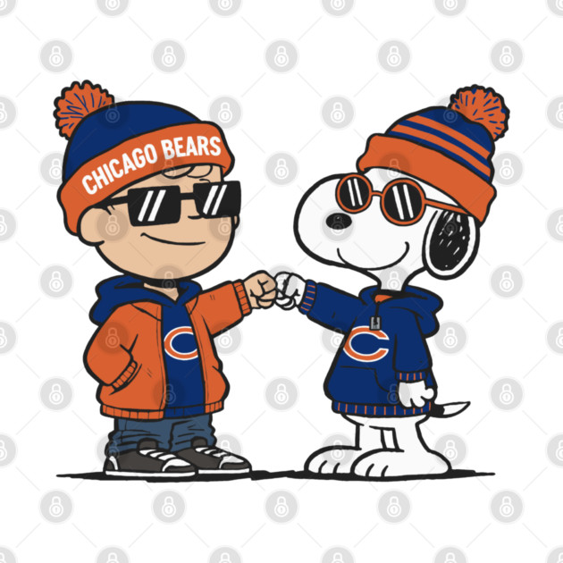 Snoopy Chicago Bears by sewidak_jaran
