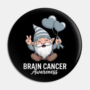 Brain Cancer Awareness Pin