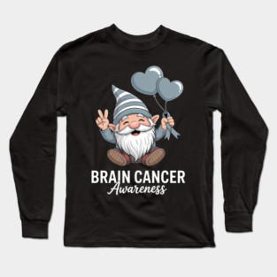 Brain Cancer Awareness Long Sleeve T-Shirt