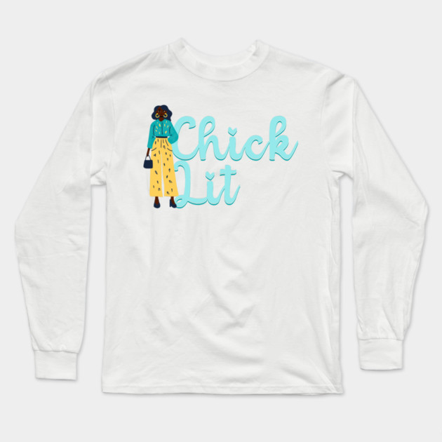 Chick Lit Genre Lovers Long Sleeve T-Shirt by H. R. Sinclair