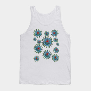 coronavirus corona virus Tank Top