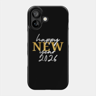 Happy New Years 2026 Phone Case