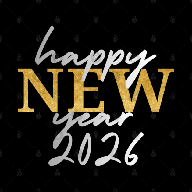 Happy New Years 2026 by Creatifly Graphic Tees