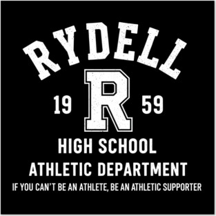 Rydell High School Athletic Supporter Posters and Art