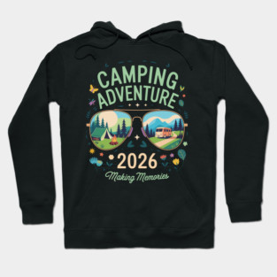 Camping Adventure Life Men Women Kids Family Squad Matching Hoodie