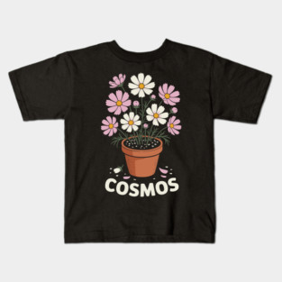 Cosmos Flower Kids T-Shirt