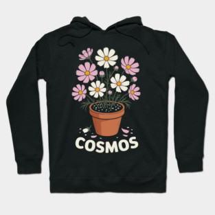 Cosmos Flower Hoodie