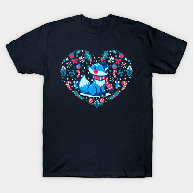 Heart of Winter T-Shirt by TechraNova