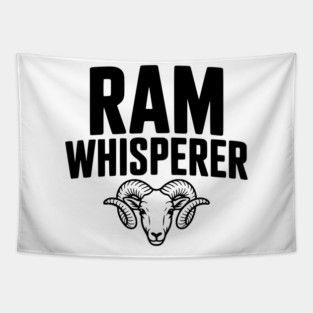 Ram Whisperer Tapestry