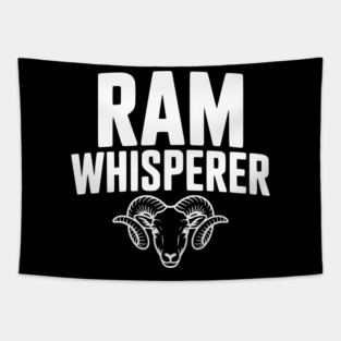 Ram Whisperer Tapestry