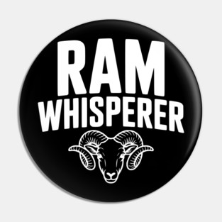 Ram Whisperer Pin