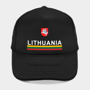 Lithuania Sports Lithuanian Flag Emblem Hat