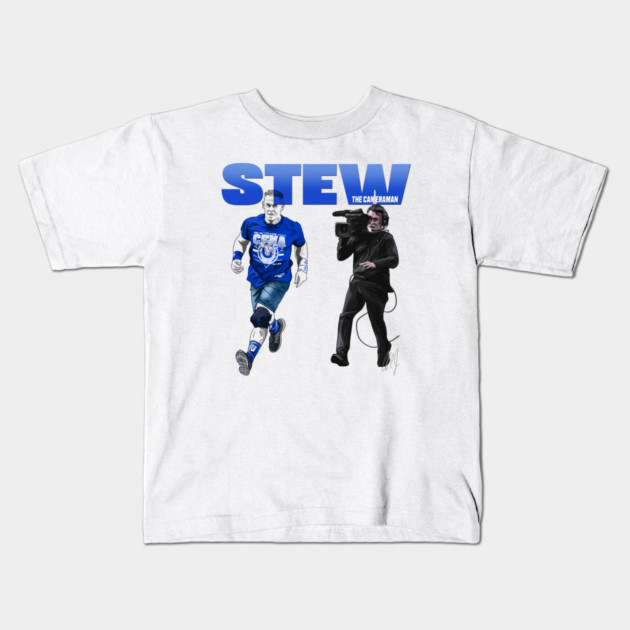 Stew the Cameraman Kids T-Shirt by 51Deesigns