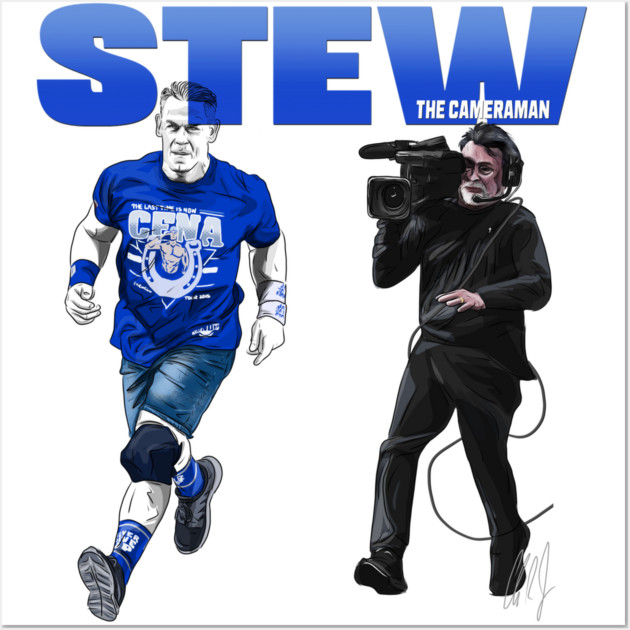 Stew the Cameraman Wall Art by 51Deesigns