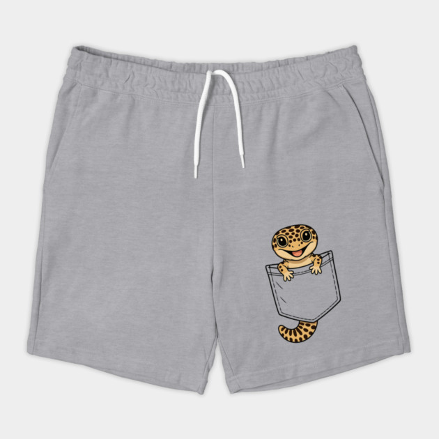 Cute Leopard Gecko Pocket,  Funny Reptile Lizard Owner Gifts for Men, Women, Kids | Awesome Birthday Holiday Gift by Pixel Threads 